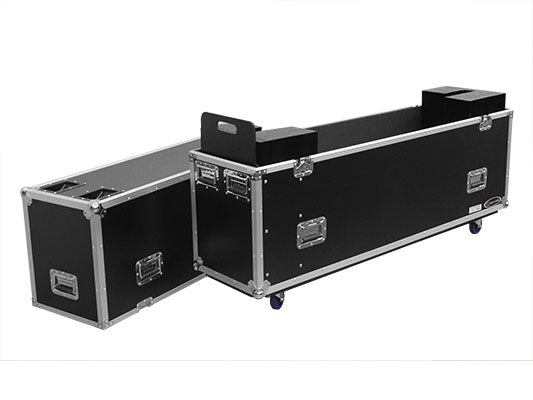 UNIVERSAL 65 inch FLAT SCREEN MONITOR CASE WITH WHEELS