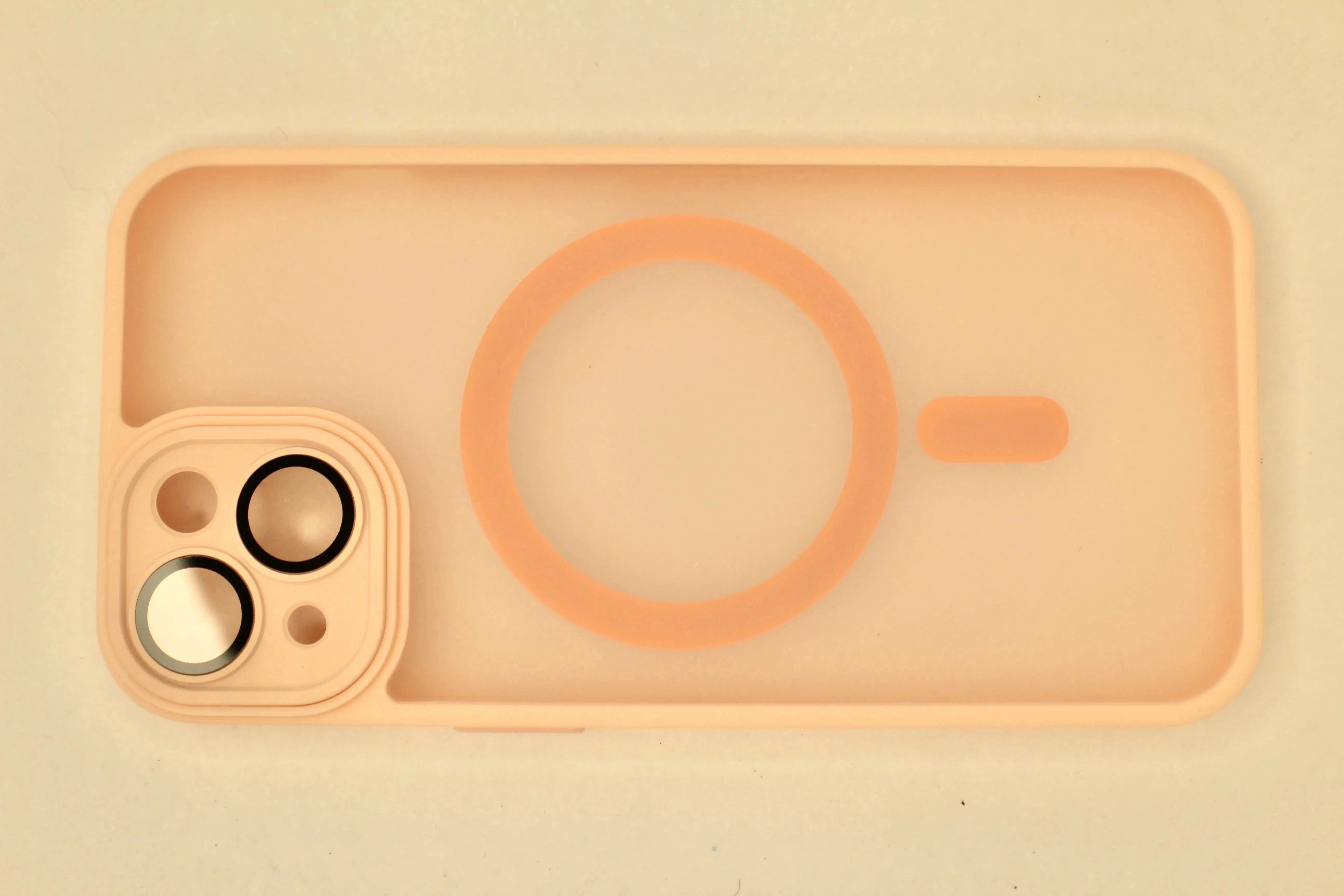 For Phone Matte Armor Magnetic For Pink Phone Case