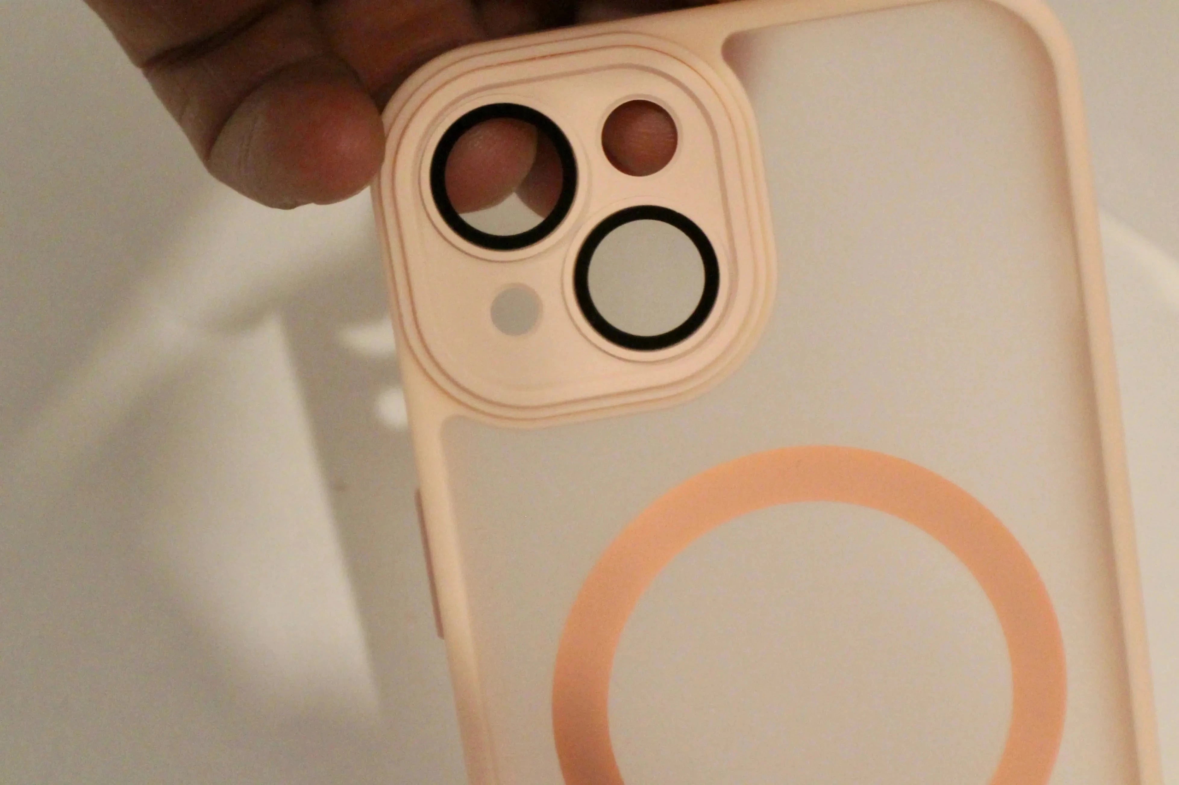 For Phone Matte Armor Magnetic For Pink Phone Case