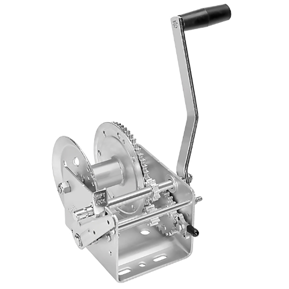 Fulton 2600 Lbs. 2-Speed Winch W/Hand Brake,WBHDWB06XT7KMRX