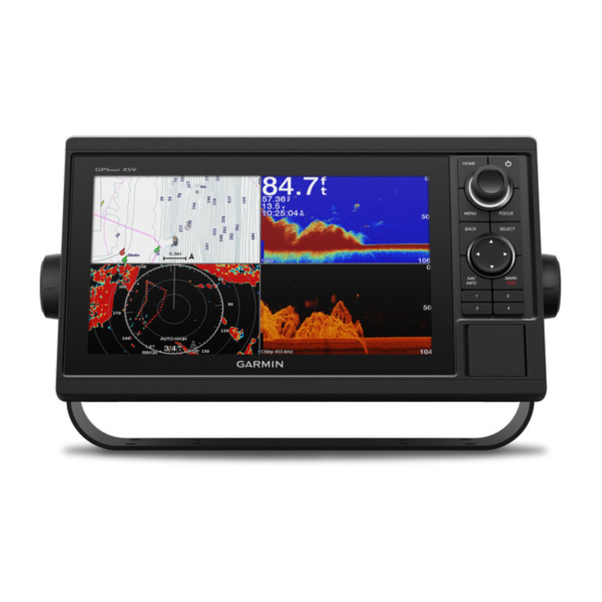 Garmin Gpsmap1042Xsv 10'' Combo Combo With Gt52Tm Us And Canada Gn+