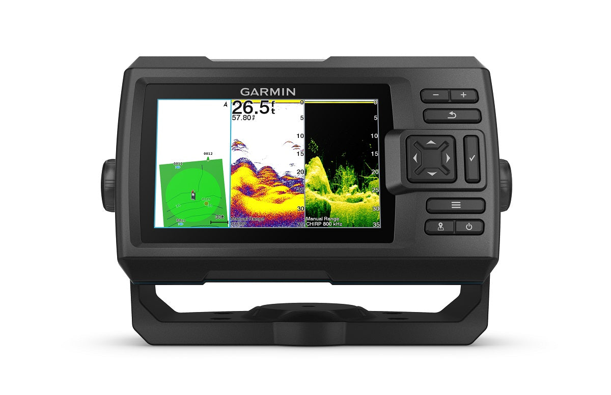 Garmin Striker Vivid 5cv 5' Fishfinder GPS Track Plotter With GT20