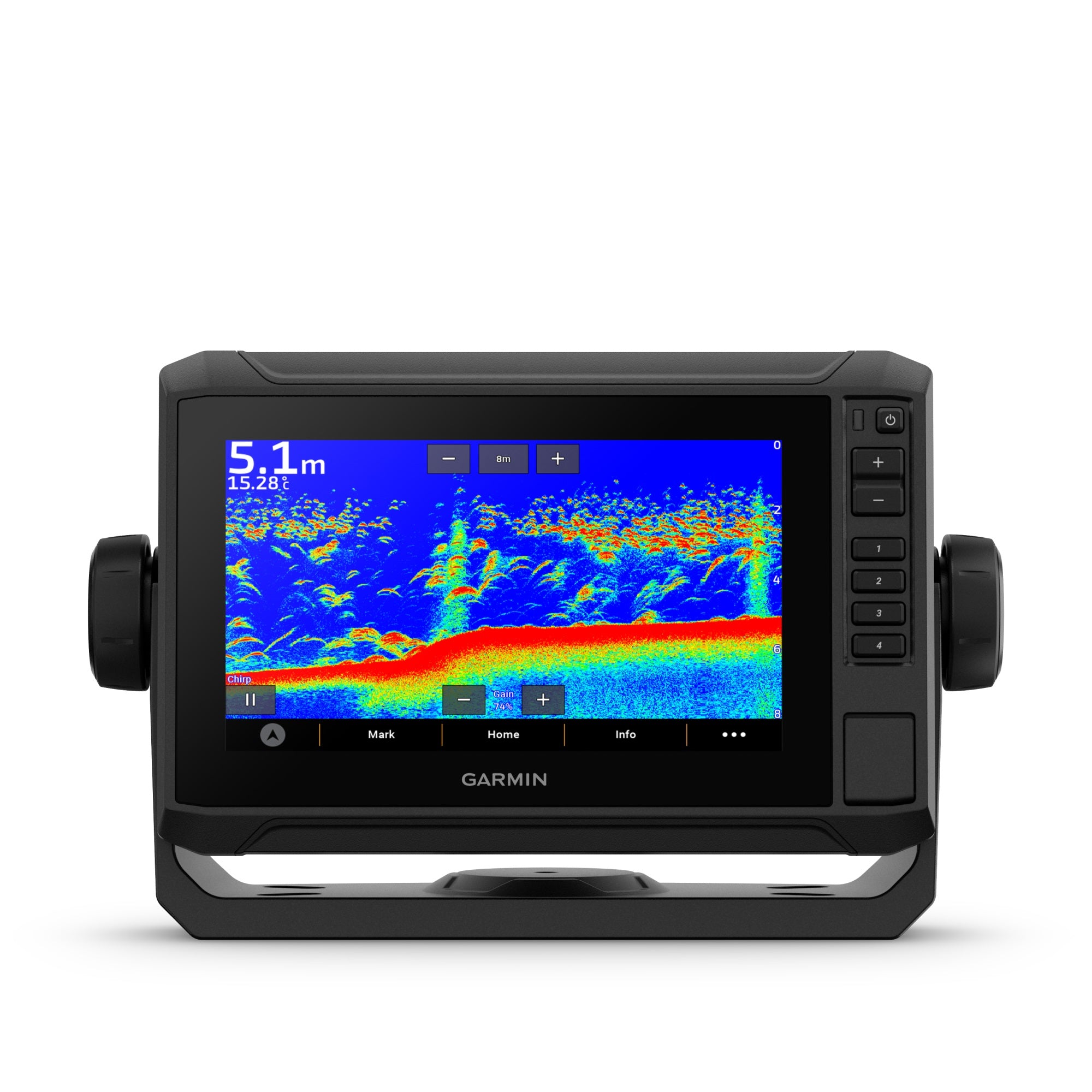 Garmin Echomap Uhd2 72Sv Worldwide Basemap With Gt54 Transducer