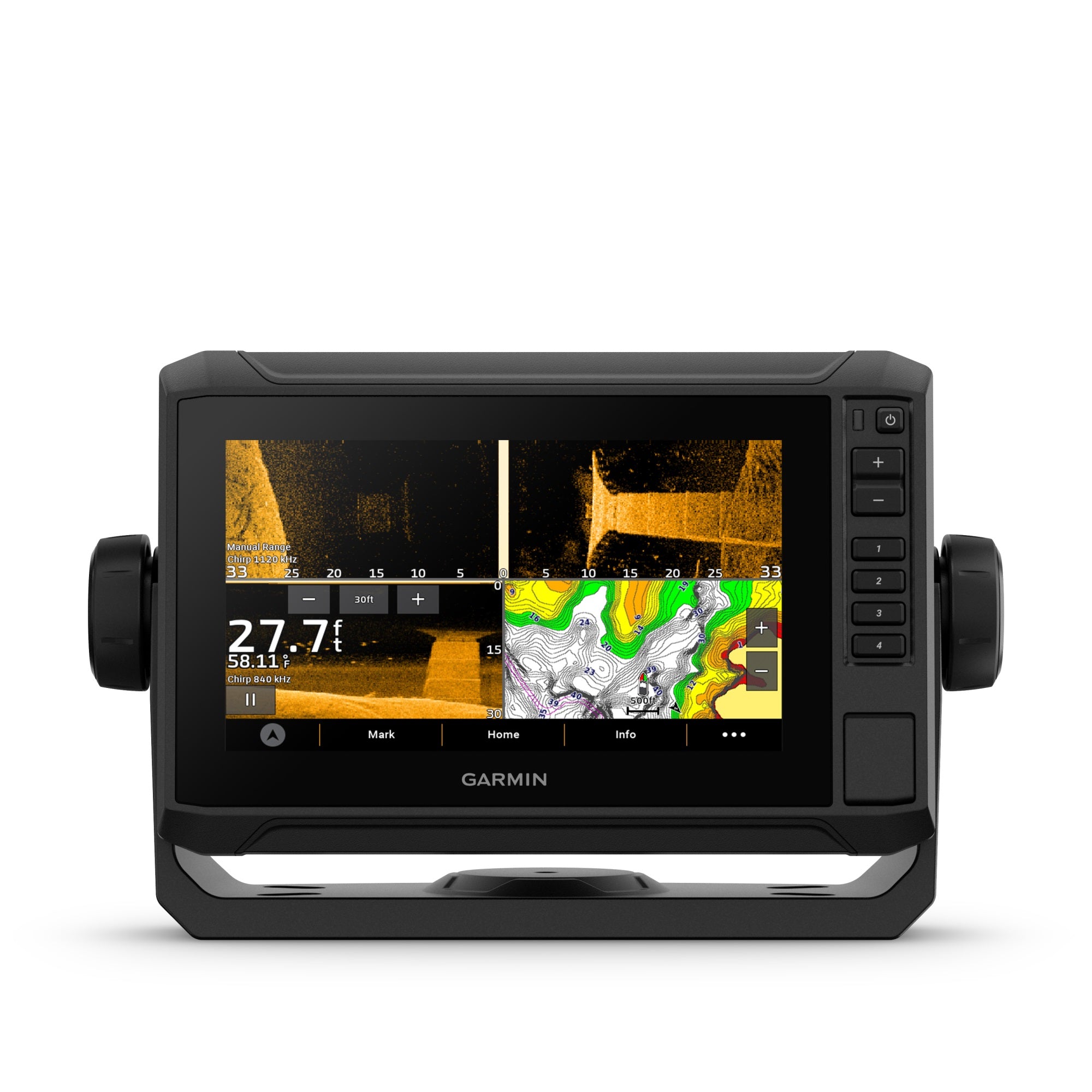 Garmin Echomap Uhd2 74Sv Us Coastal And Great Lakes Gn+ No Transducer