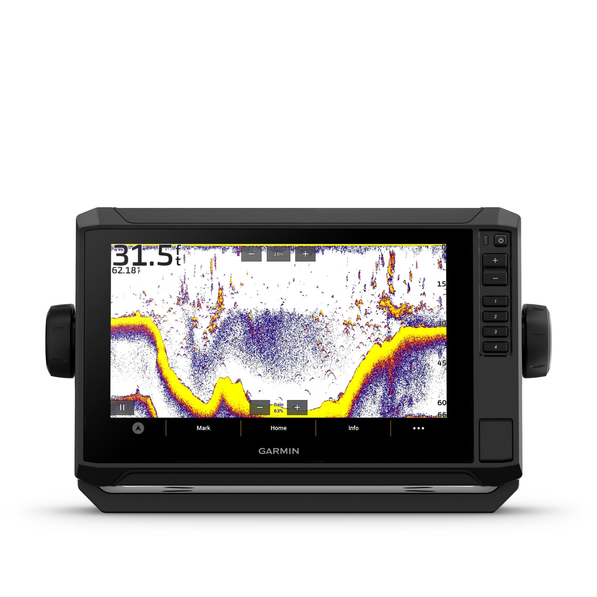 Garmin Echomap Uhd2 93Sv Us Lakes And Rivers Gn+ No Transducer