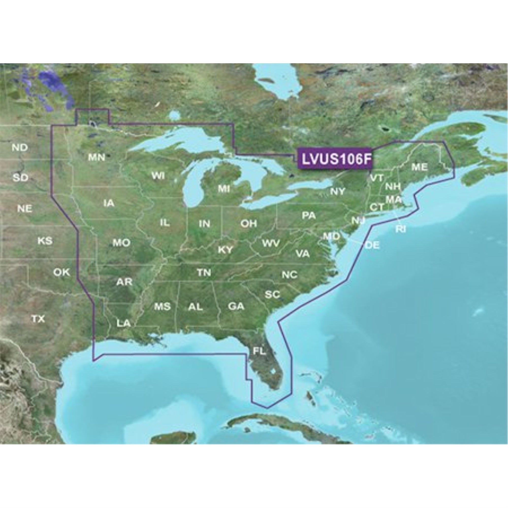 Garmin Lvus106F Lakevu G3 Ultra Us   East