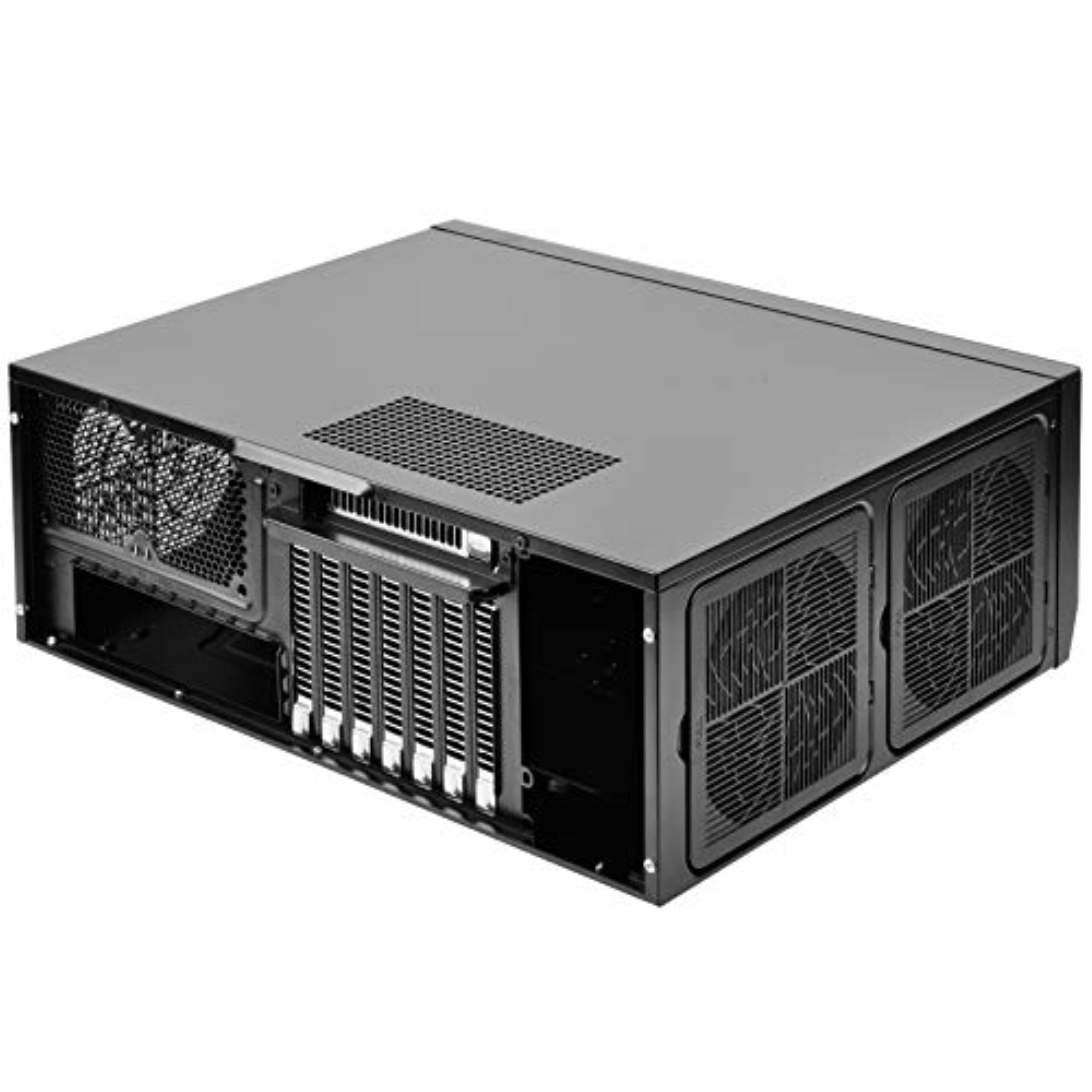 Gd09B W/1Type C, Black, Abs Front Bezel, Steel Body,Ssi Ceb, Atx, M Atx M/B, 15.25'', 23.5''+12.5''Hdd, 1120Mm Fan, 2120Mm Fan S