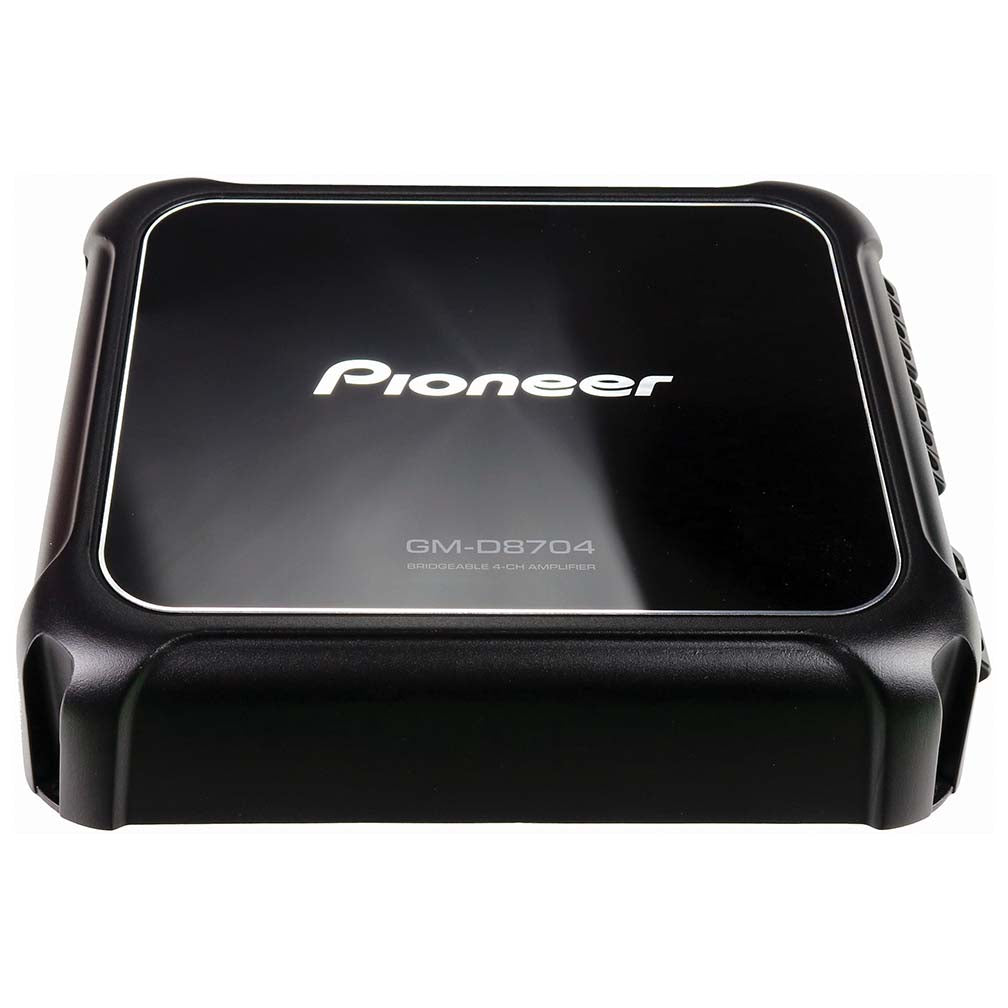 Pioneer 4Ch Class D Amplifier 1200W Max Bass Knob