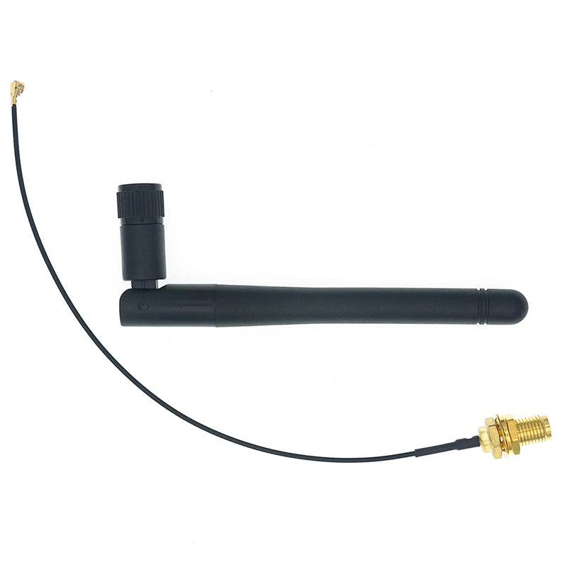 2.4G antenna folded Bluetooth-compatible wifi module ZigBee antenna SMA to IPEX feeder line 2.4GHz Antenna