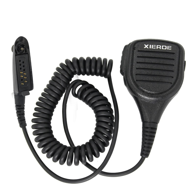 XIERDE Handheld Speaker Microphone Suitable for Motorola GP328 PRO5150 GP338 PG380 GP680 HT750 GP340 Walkie Talkie Two Way Radio