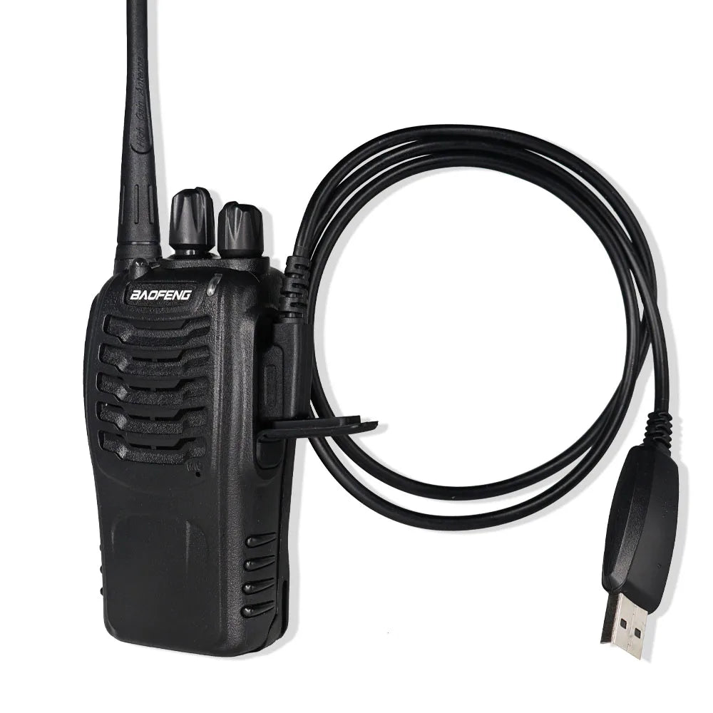 Baofeng Original Walkie Talkie USB Programming Cable With CD Driver for Baofeng UV5R Pro UV82 BF888S UV 5R Ham Radio Accessories