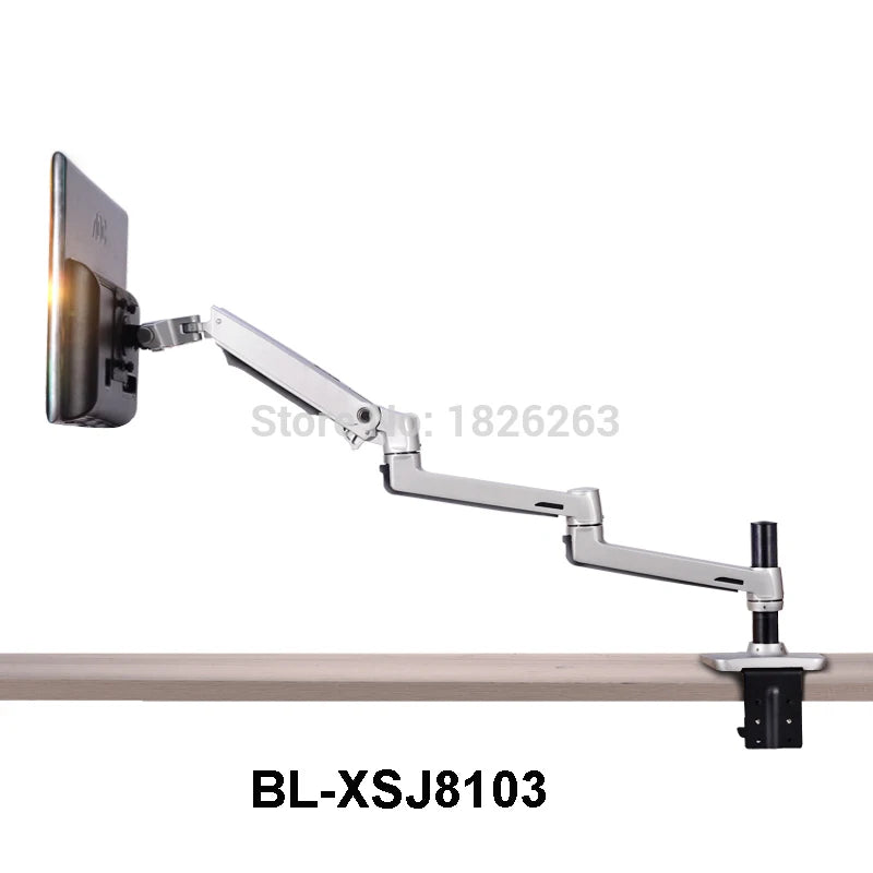 Aluminum Full Motion Free Lifting Ultra Long Arm 10-38 inch LED LCD Monitor Holder Monitor Mount Bracket V63C / XSJ8013C