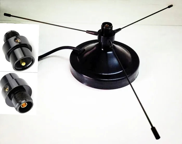 RE-02 Mobile Antenna Ground UHF-F 10-1300MHz For Car Radio for KENWOOD MOTOROLA YAESU ICOM Two Way Radio
