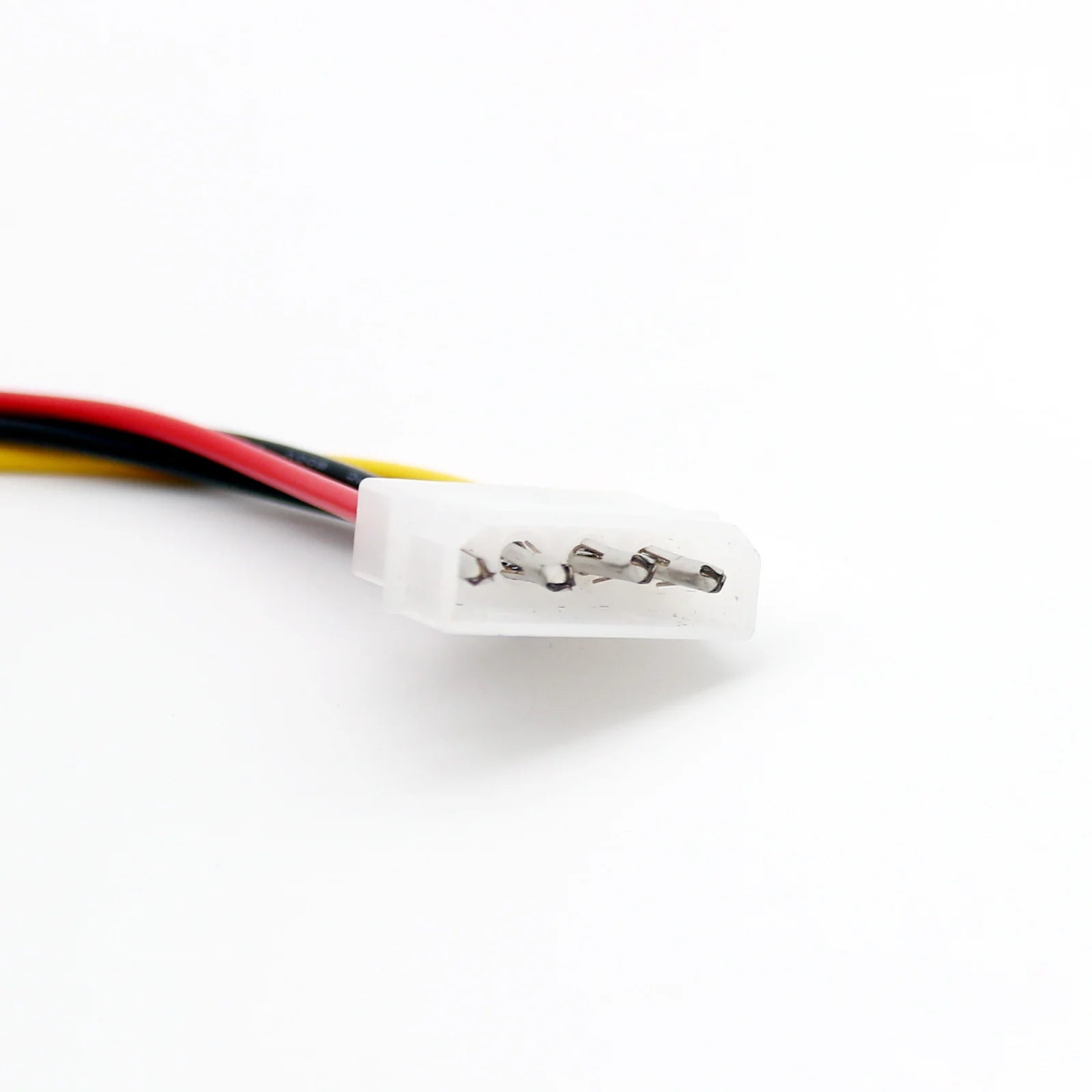 1pc 4 Pin LP4 Molex Male to 4 Pin Male Plug Power Extension Adapter Connector Converter Cable 30cm 1ft