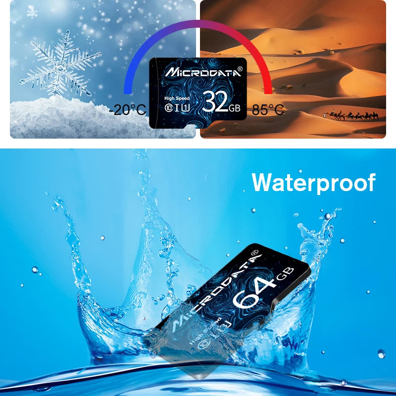 High Quality Memory Card Micro TF SD Card 128GB Class 10 TF Card 64GB 32GB 16GB 4GB 8GB External Pen Drive Flash Memory Disk