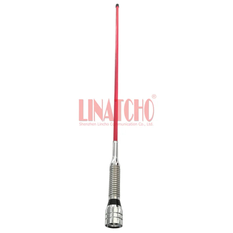 UHF VHF Anti-collision Bottom Spring Car Radio PL259 Two Way High Powered Fiberglass Car Antenna