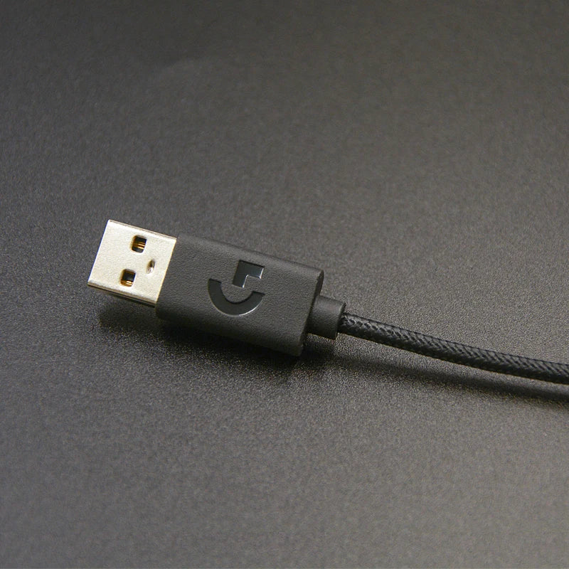 Mouse cable for Logitech G502 Hero RGB USB knitting wire Mice Line Replacement wire Giving mouse skates