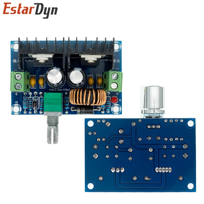 XH-M401 DC-DC Step Down Buck Converter Power Supply Module XL4016E1 PWM Adjustable 4-40V To 1.25-36V Step Down Board 8A 200W