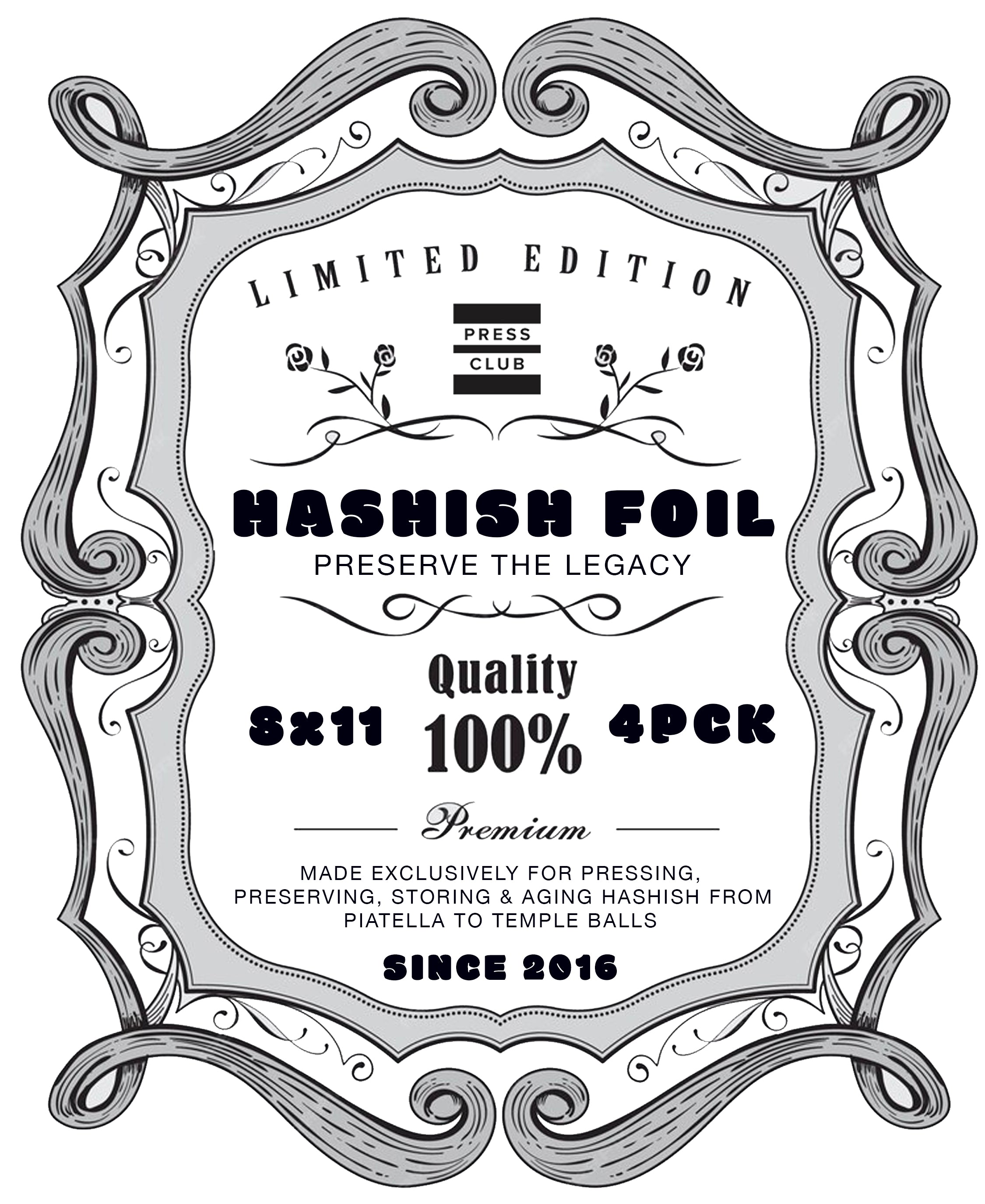 HASHISH FOILS SHEETS