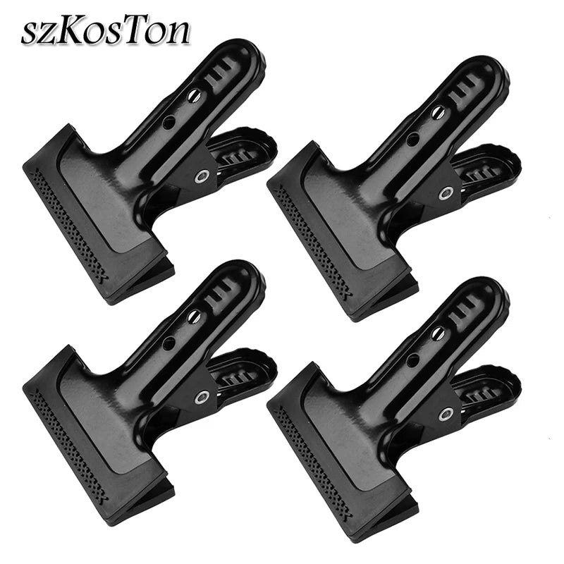 1-12 pcs Metal Clip Background Support Backdrop Clamps Photo Studio Ph ...
