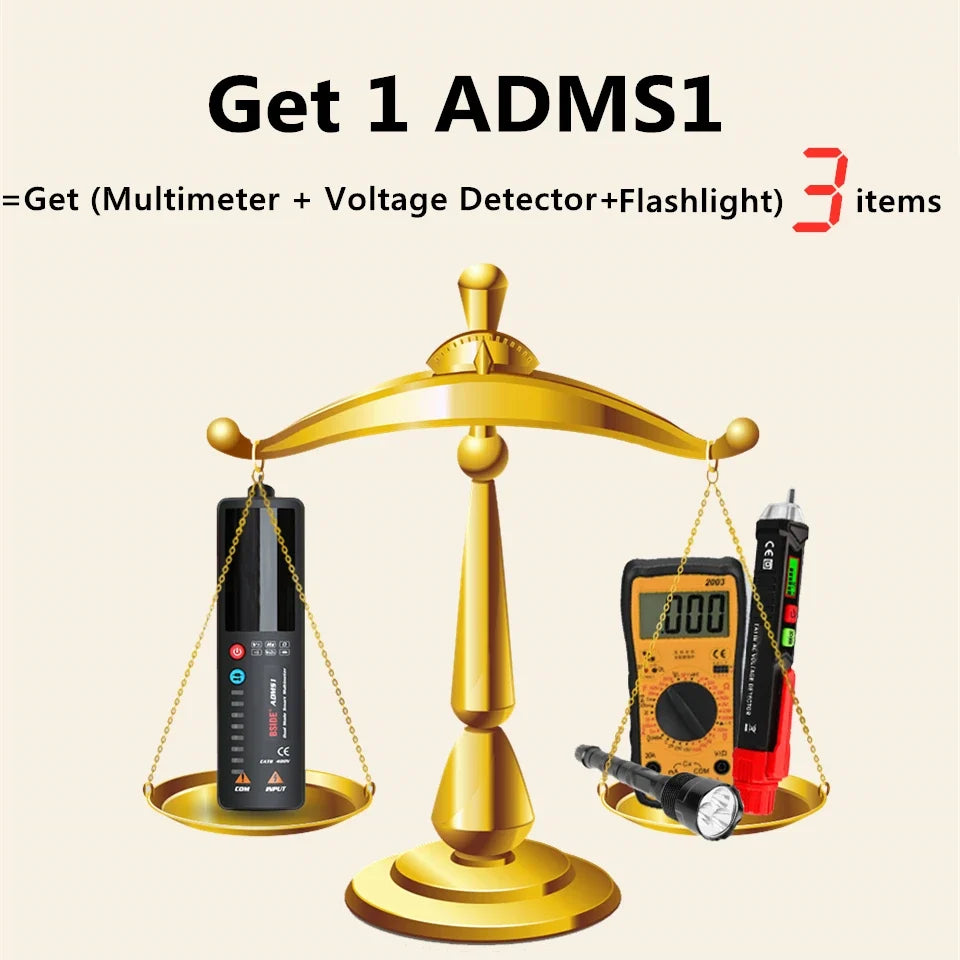 BSIDE S1 Non-Contact Voltage Tester Pen with Breakpoint Check