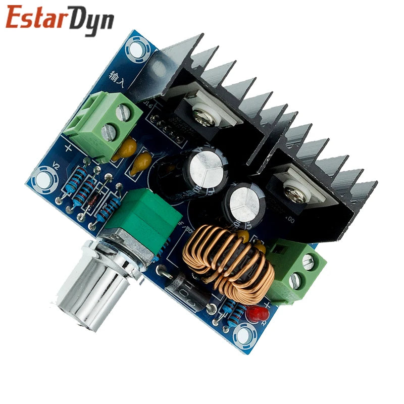 XH-M401 DC-DC Step Down Buck Converter Power Supply Module XL4016E1 PWM Adjustable 4-40V To 1.25-36V Step Down Board 8A 200W