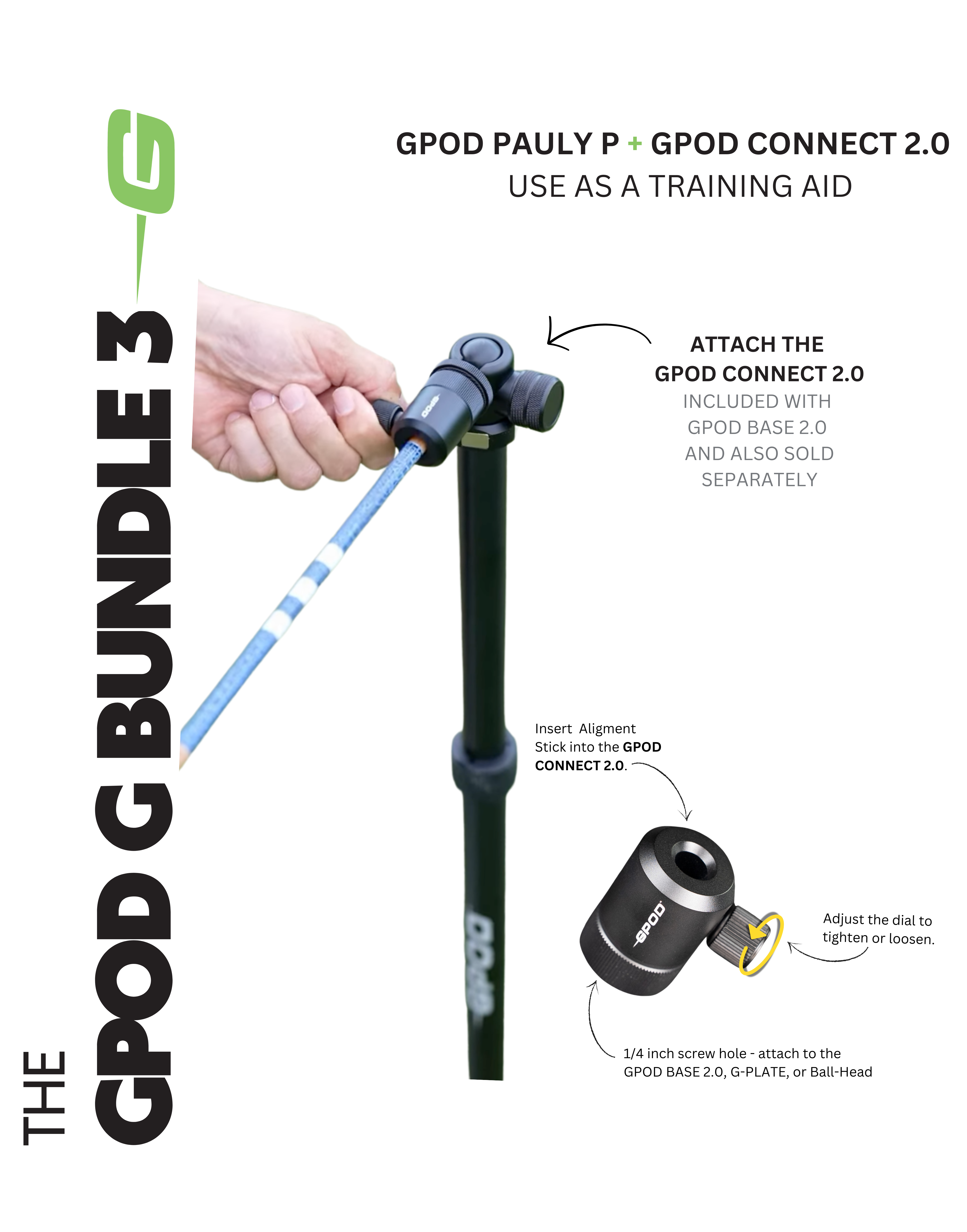 GPOD G BUNDLE 3 : GPOD Pauly P + GPOD Base 2.0