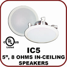 8 Ohms Inceiling Speaker 5 inch