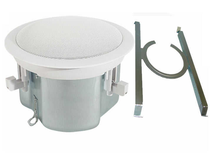 Inceiling Speaker 6.5 inch  2Way, 70V & 8 Ohms Combination, 70V at 1.75/3.5/7/15/30 W Power 60W max at 8 Ohms  FR: 55Hz  20kH