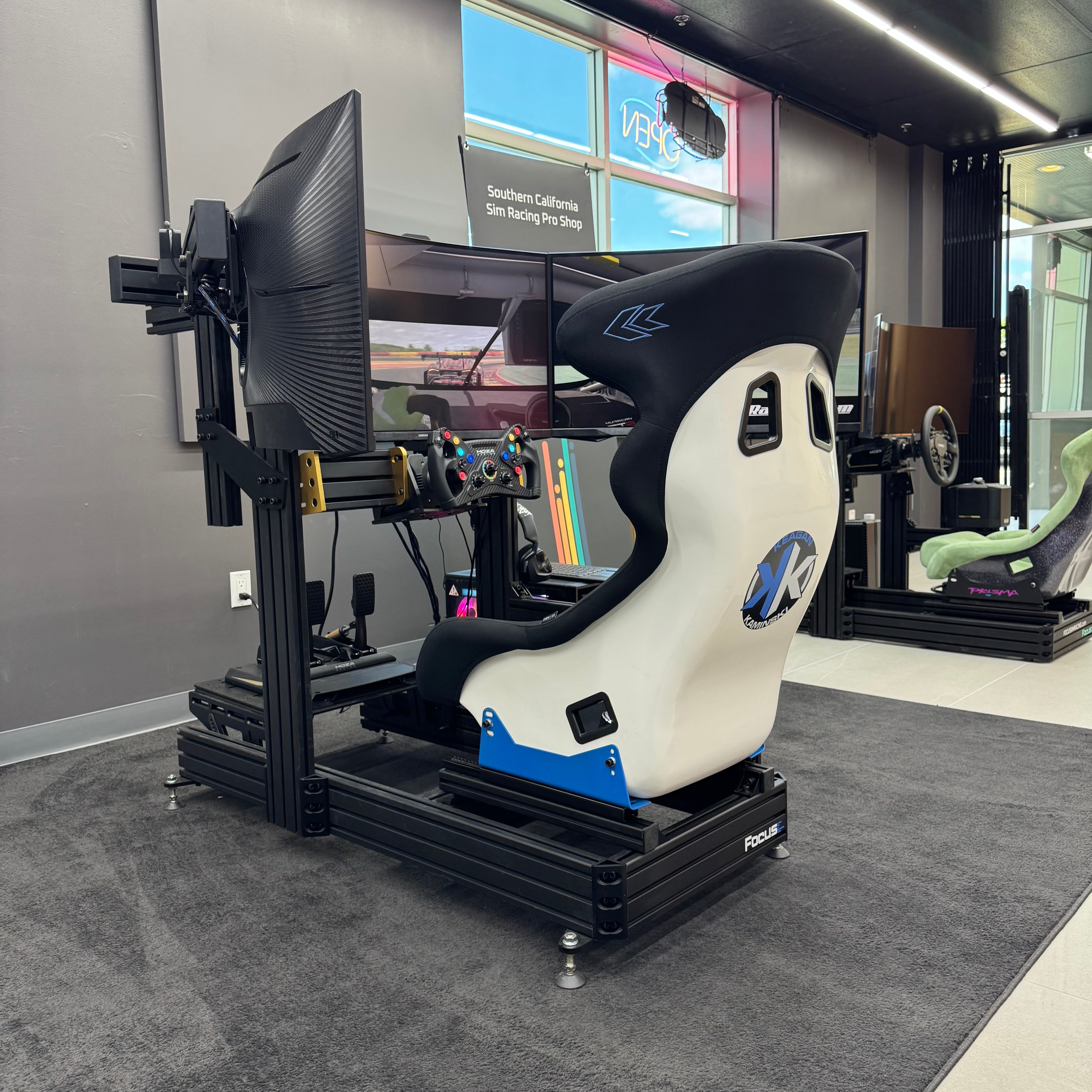 Focus Sim Racing Triple Monitor Add-on (Fits Focus Integrated and Free Standing)
