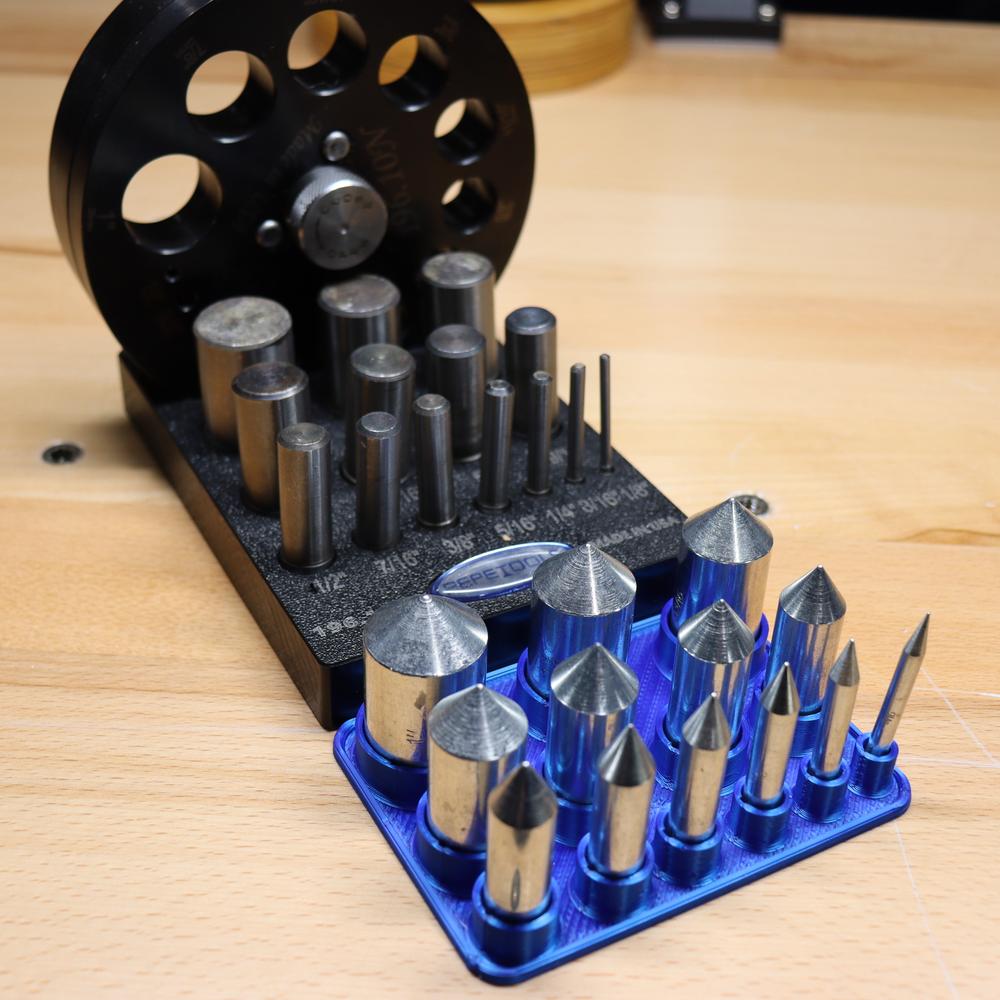 3D Printed Center Positioning Die Holder for Disc Cutter