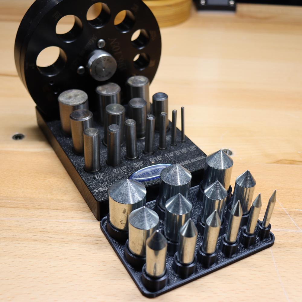 3D Printed Center Positioning Die Holder for Disc Cutter