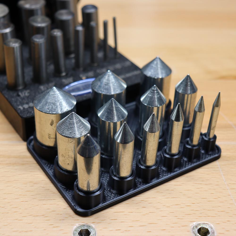 3D Printed Center Positioning Die Holder for Disc Cutter