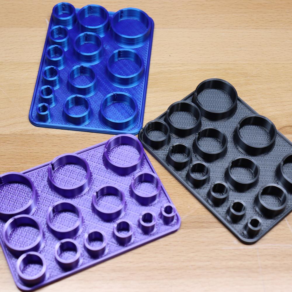 3D Printed Center Positioning Die Holder for Disc Cutter