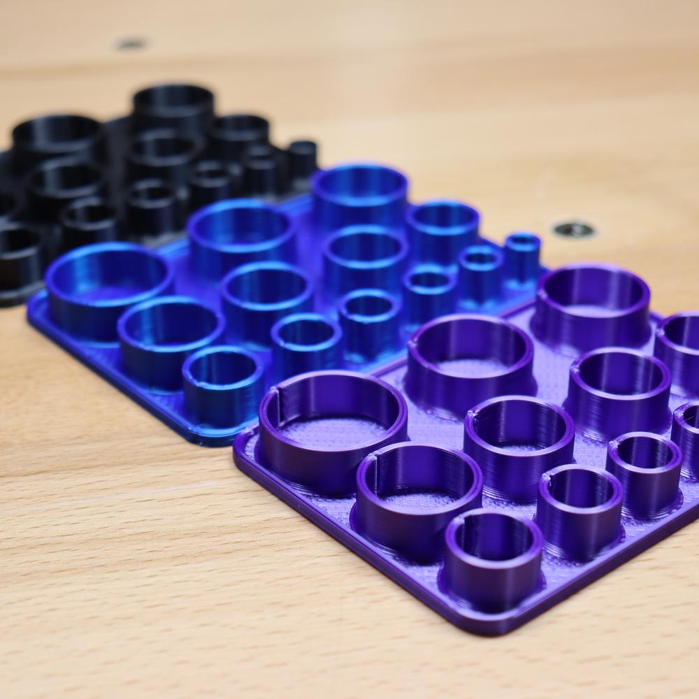 3D Printed Center Positioning Die Holder for Disc Cutter