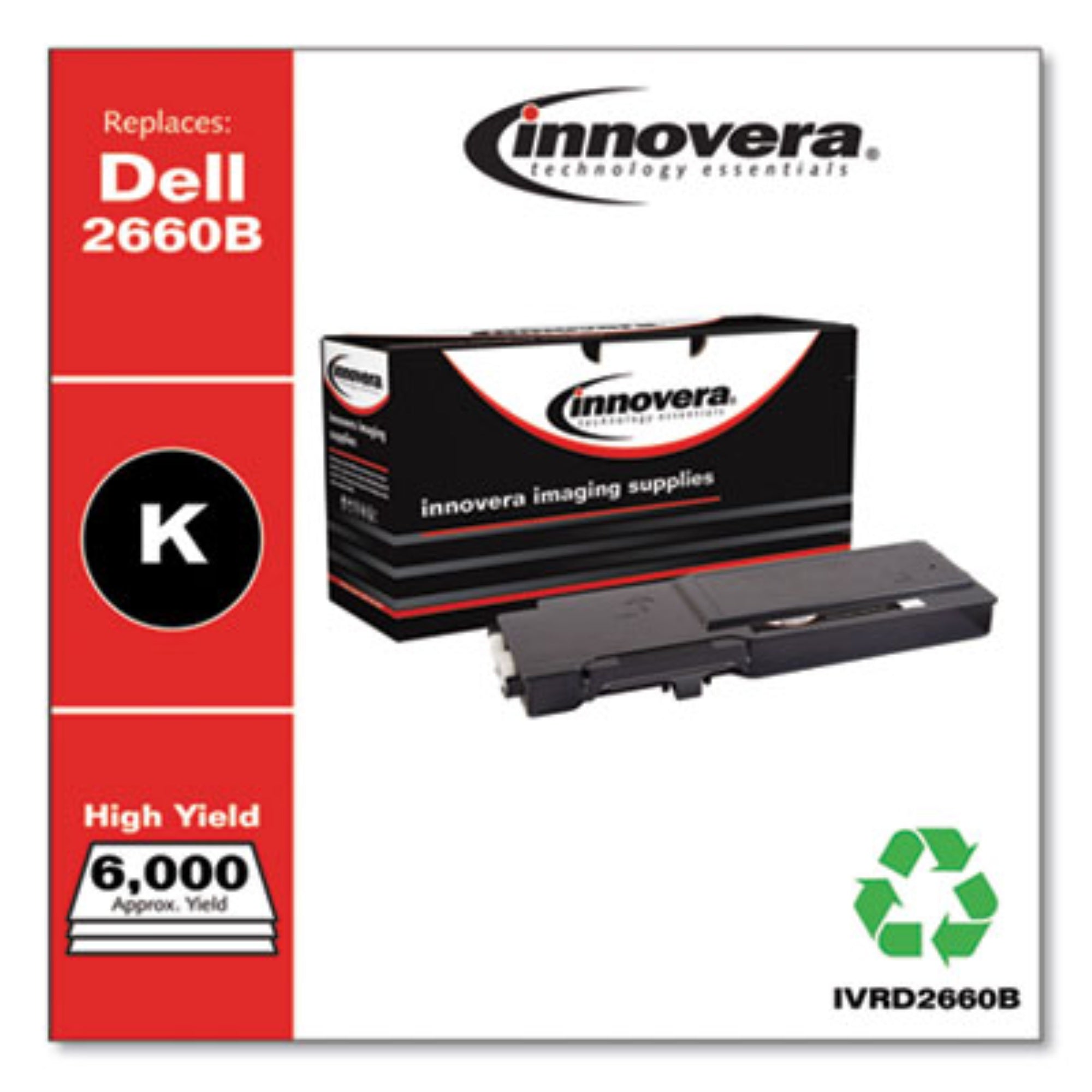 Innovera D2660B, D2660C, D2660M, D2660Y Toner ,Toner,Dell D2660,Cn