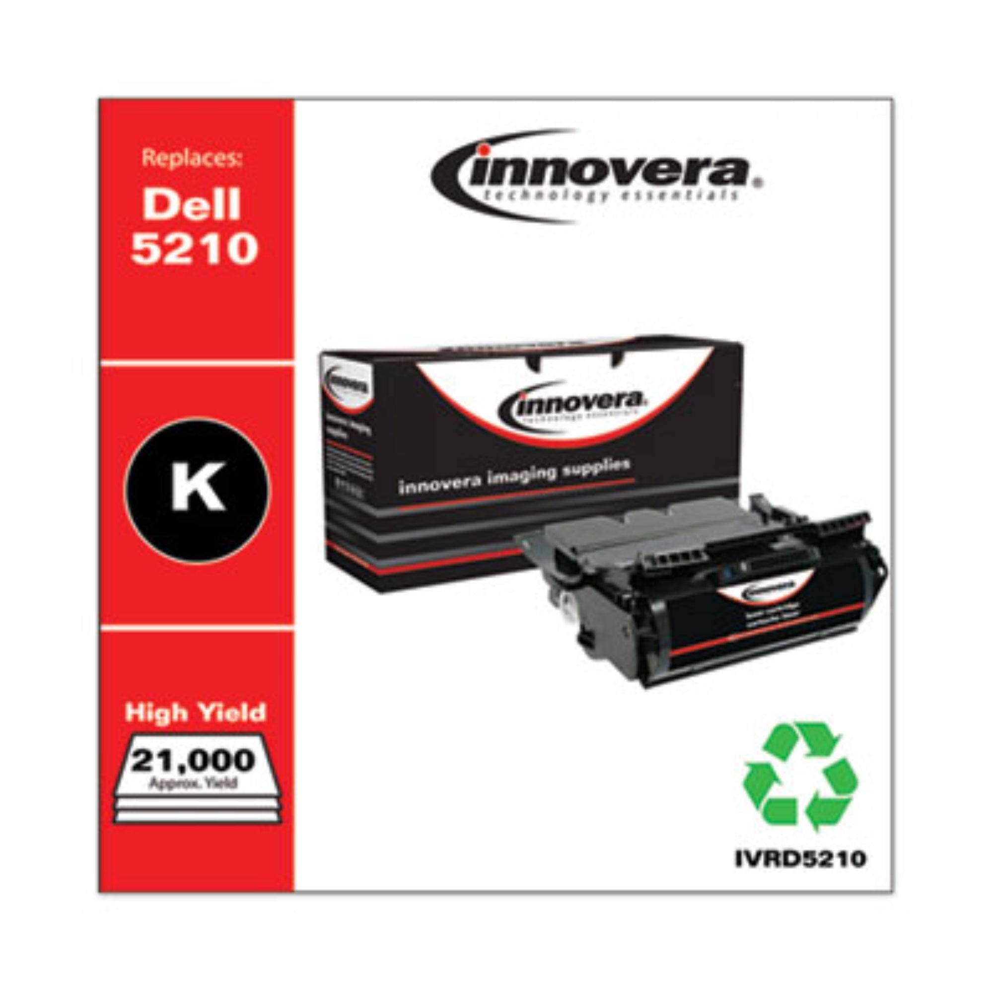Innovera E525Dw, E525W Toner ,Toner,Dell,E525,Bk