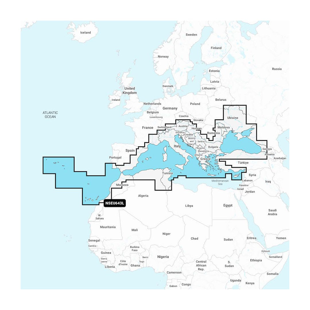 MEDITERRANEAN & BLACK SEA GARMIN NA