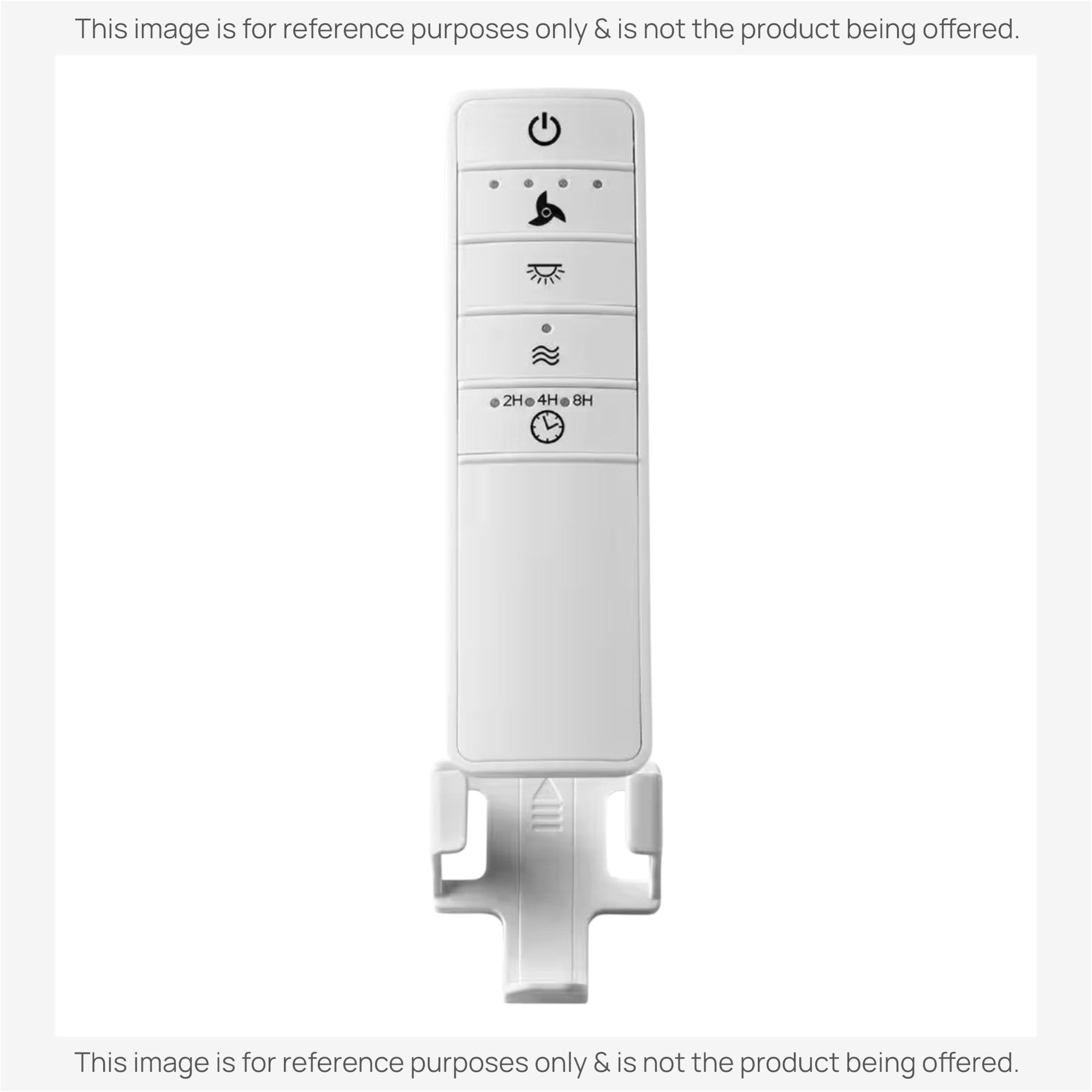 Substitute for Hampton Bay TR240B Ceiling Fan Remote Control for HubSpace Wifi  2AQZU-18016 [RRTR227B]