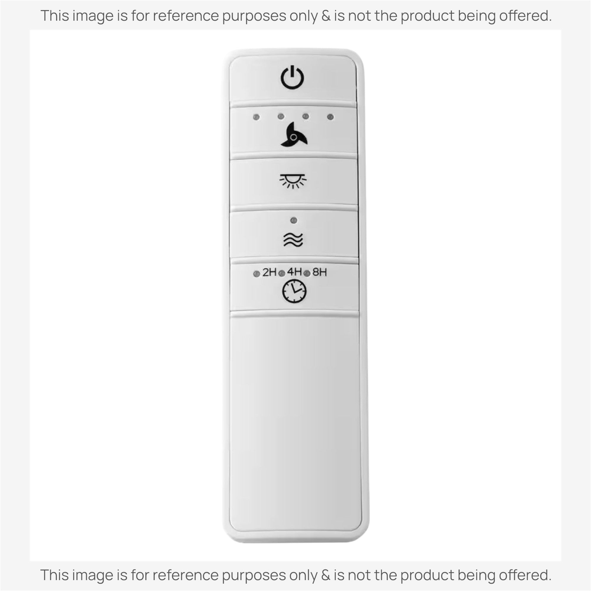 Substitute for Hampton Bay TR240B Ceiling Fan Remote Control for HubSpace Wifi  2AQZU-18016 [RRTR227B]