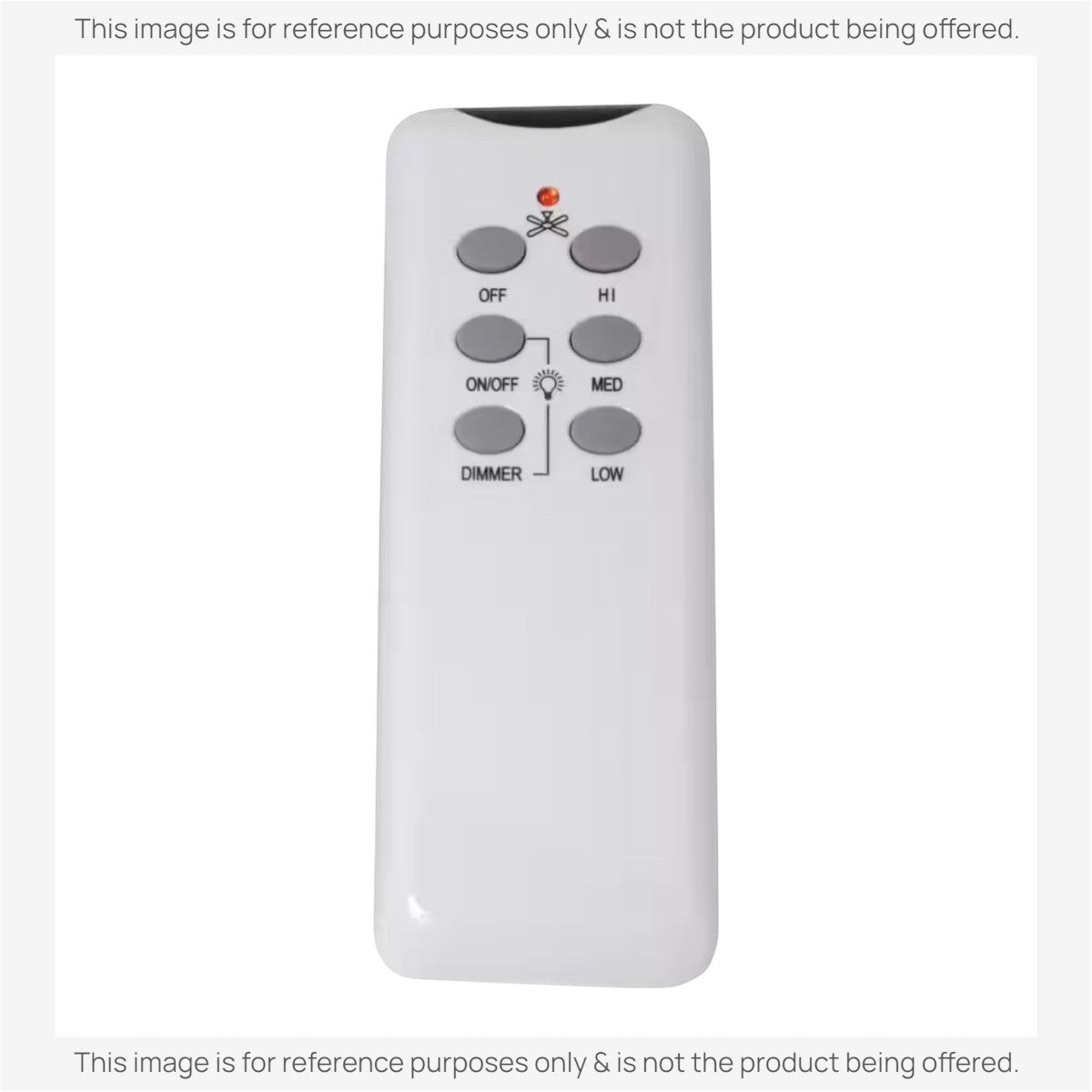 Anderic Substitute Kit for Design House KUJCE10511 Ceiling Fan Remote Control Kit - 154286 [63T-AC83T-KIT]