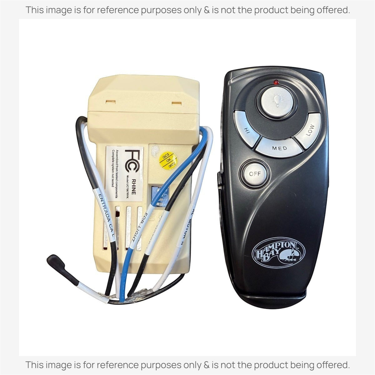 Anderic Substitute Kit for Home Decorators Collection Royal Breeze 60 in. Remote w/Receiver Kit [63T-AC83T-KIT]