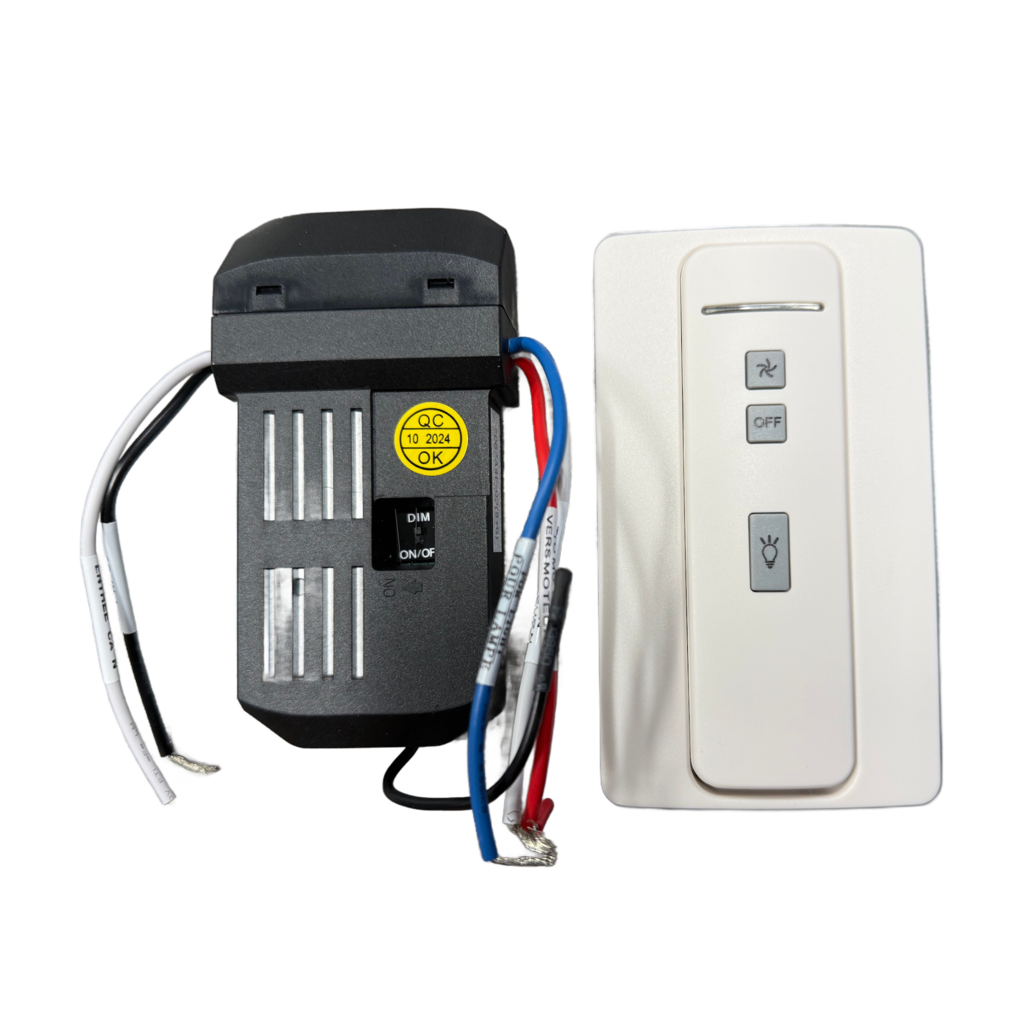Generation Lighting / Monte Carlo NEO Indoor White Hand-Held Transmitter/Receiver Remote Control - MCRC1
