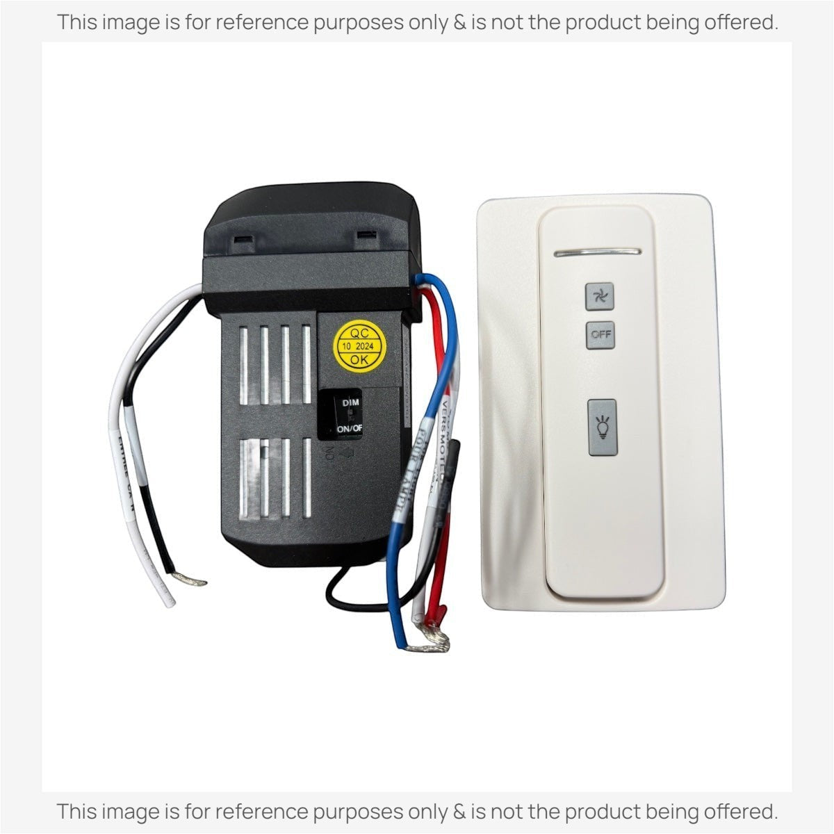 Anderic Substitute Kit for Generation Lighting / Monte Carlo NEO Transmitter/Receiver Remote Control - MCRC1 [63T-AC83T-KIT]