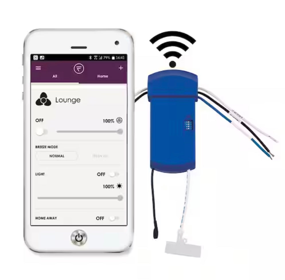 Fanimation Blue FanSync WiFi Receiver - MR101W - WFR50
