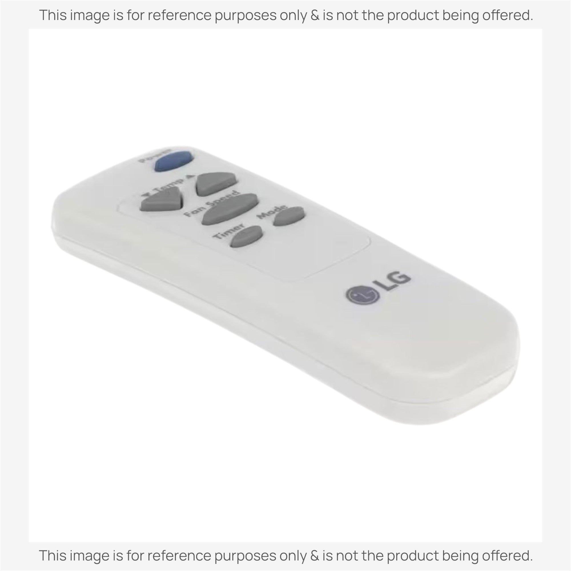 Anderic Substitute for LG AKB73016017 Air Conditioner Remote Control [RR0035A]