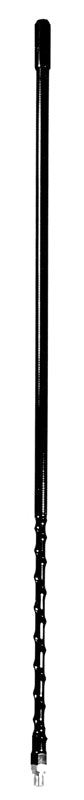 4 3/8X24 THREAD FIBERGLASS ANT.(BLACK)