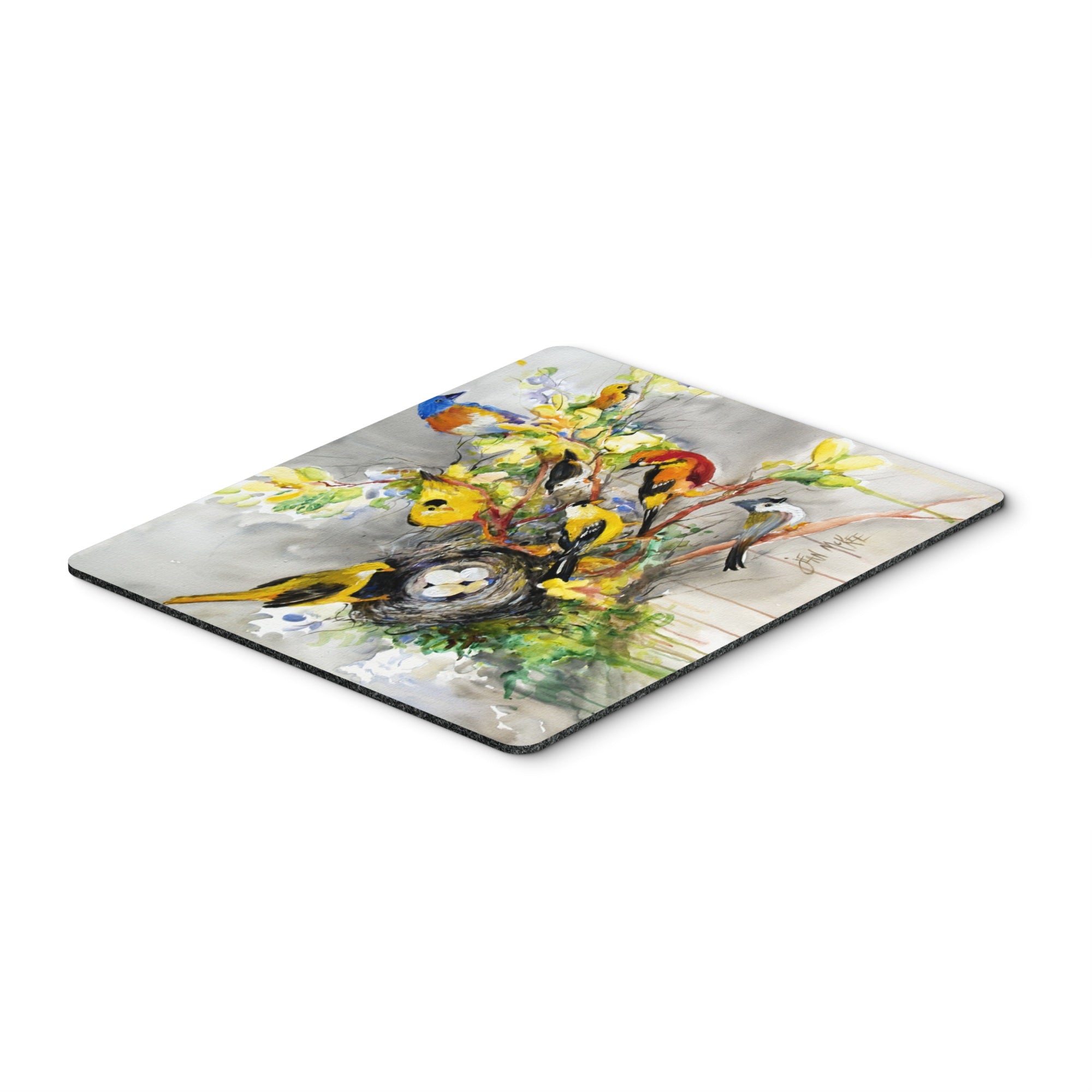 Carolines Treasures Spring Birds Mouse Pad/Hot Pad/Trivet (JMK1024MP)