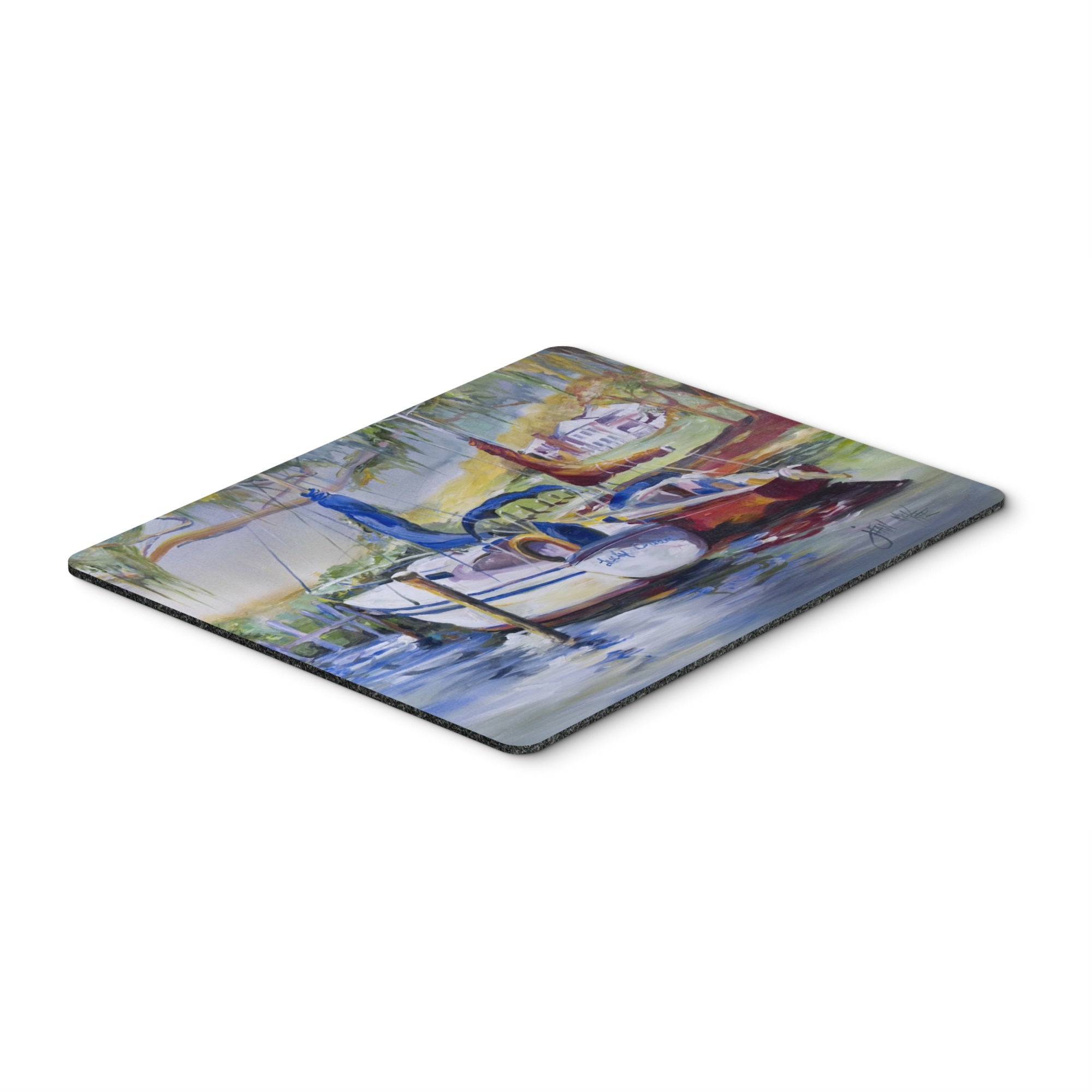 Carolines Treasures Lucky Dream Sailboat Mouse Pad/Hot Pad/Trivet (JMK1053MP)