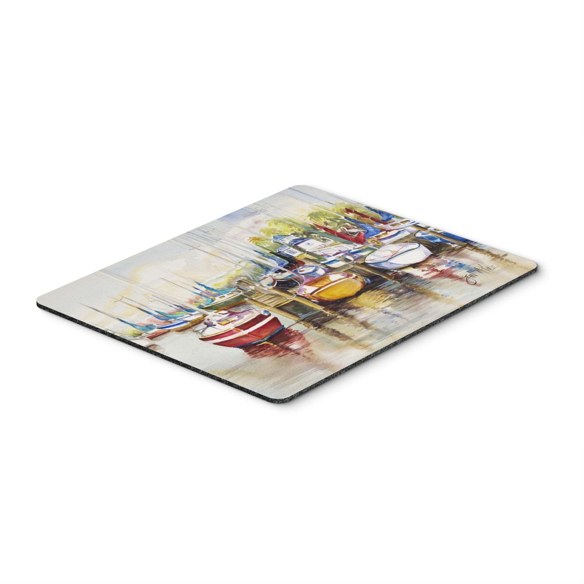 Carolines Treasures Paradise Yacht Club II Sailboats Mouse Pad/Hot Pad/Trivet (JMK1064MP)